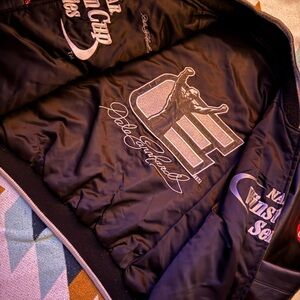 Wilsons Leather XL Black Earnhardt Reversible Chase Nascar Winston Cup Jacket 🏁